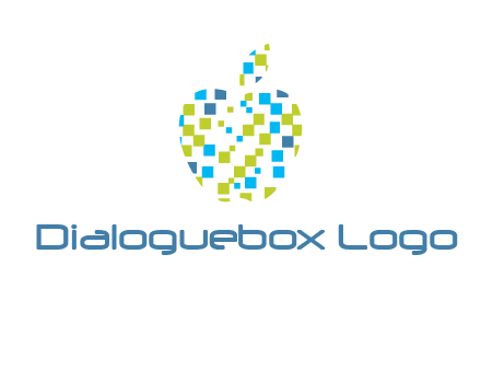 boxes forming apple logo