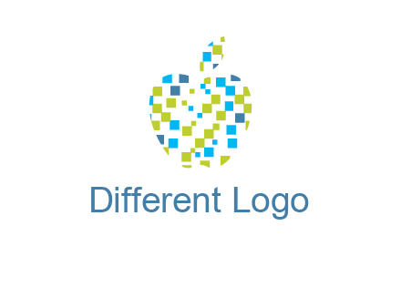 boxes forming apple logo