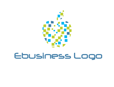boxes forming apple logo