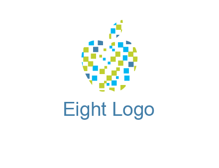 boxes forming apple logo