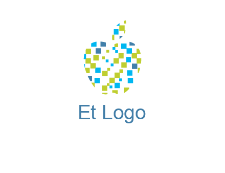 boxes forming apple logo