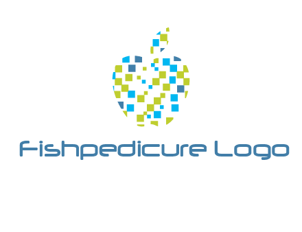 boxes forming apple logo