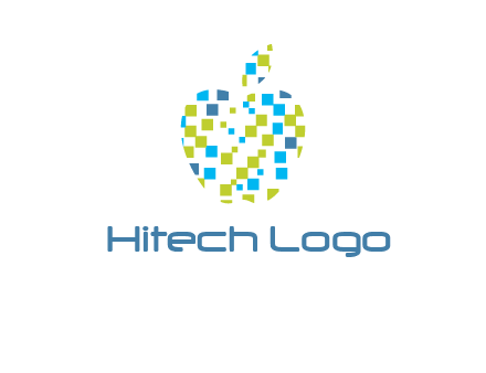 boxes forming apple logo