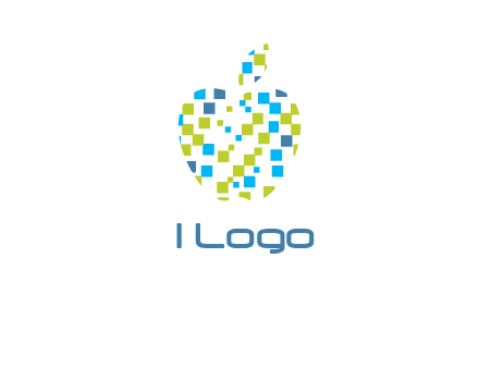 boxes forming apple logo