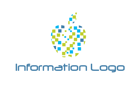 boxes forming apple logo