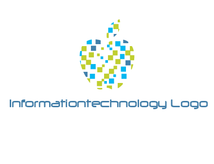 boxes forming apple logo