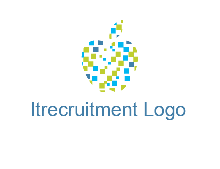 boxes forming apple logo