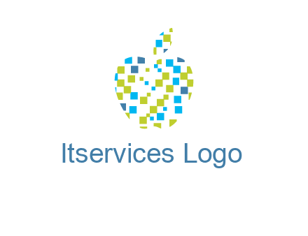 boxes forming apple logo