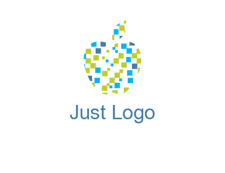 boxes forming apple logo