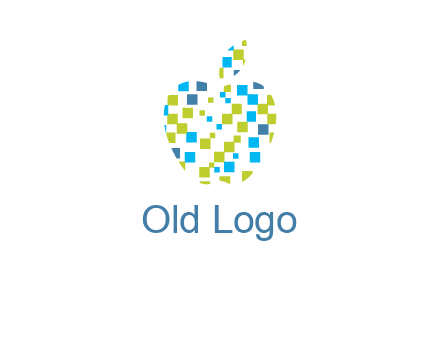 boxes forming apple logo