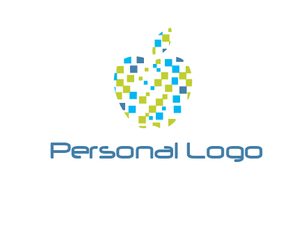 boxes forming apple logo