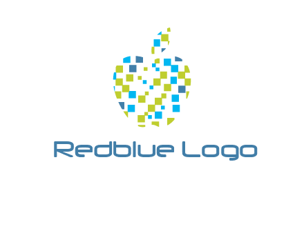 boxes forming apple logo