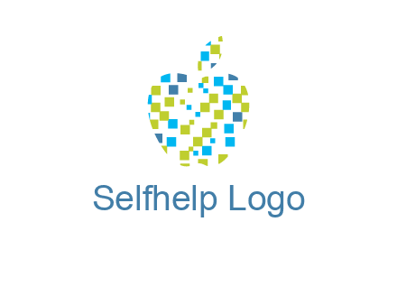 boxes forming apple logo