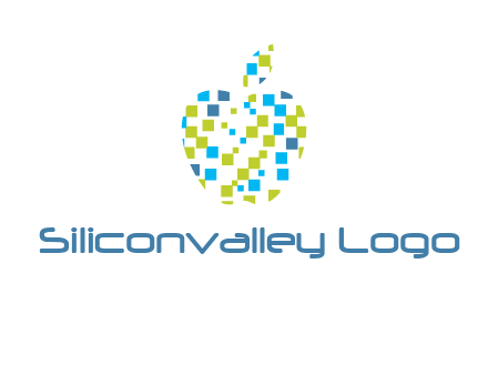boxes forming apple logo
