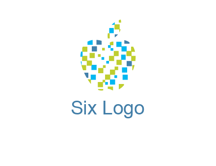 boxes forming apple logo