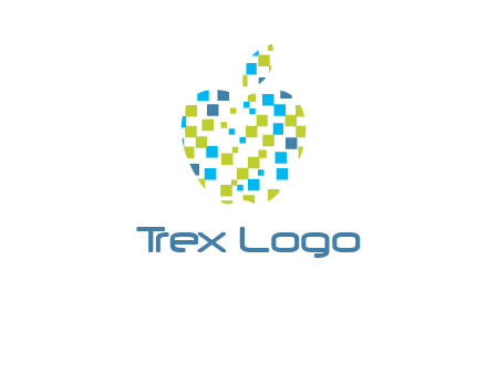 boxes forming apple logo