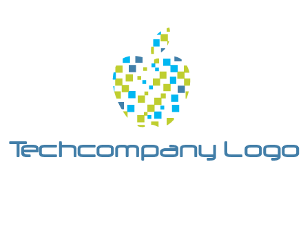 boxes forming apple logo