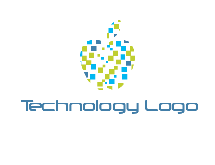 boxes forming apple logo