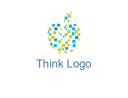 boxes forming apple logo
