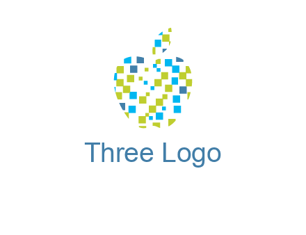 boxes forming apple logo