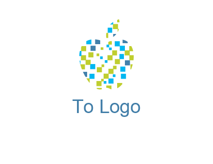 boxes forming apple logo