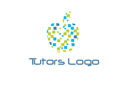 boxes forming apple logo