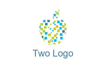 boxes forming apple logo