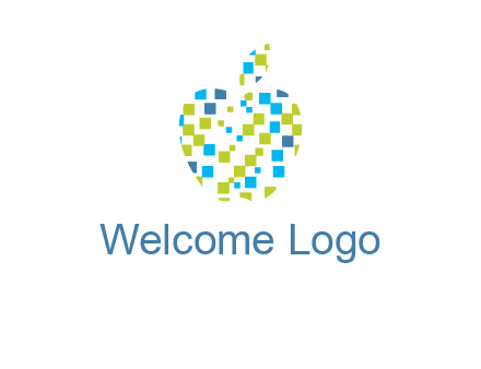 boxes forming apple logo