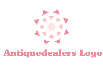 diamond in circular jewelry logo