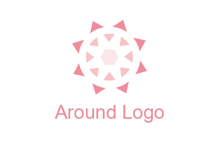 diamond in circular jewelry logo
