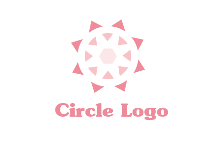 diamond in circular jewelry logo