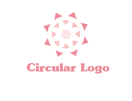 diamond in circular jewelry logo