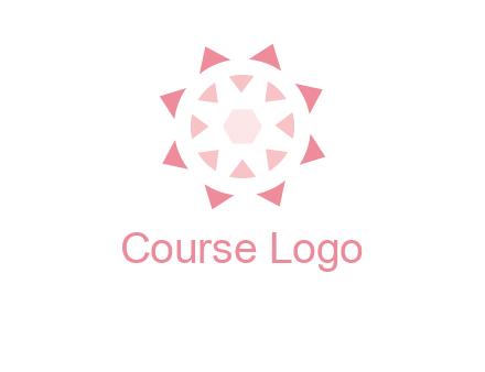diamond in circular jewelry logo