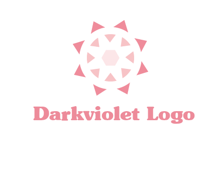diamond in circular jewelry logo