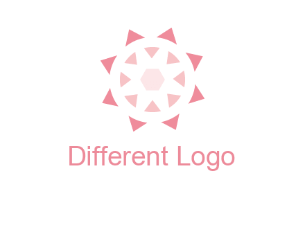 diamond in circular jewelry logo
