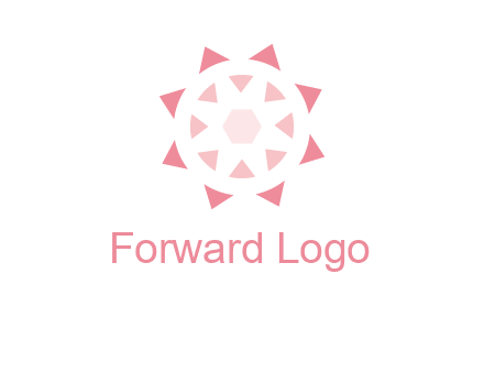 diamond in circular jewelry logo