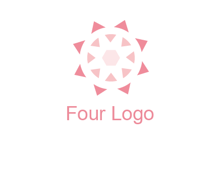 diamond in circular jewelry logo