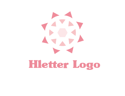 diamond in circular jewelry logo