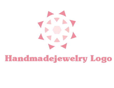 diamond in circular jewelry logo