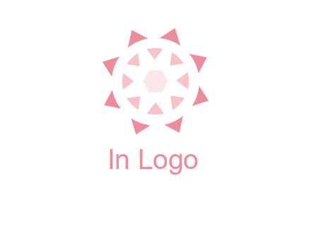 diamond in circular jewelry logo