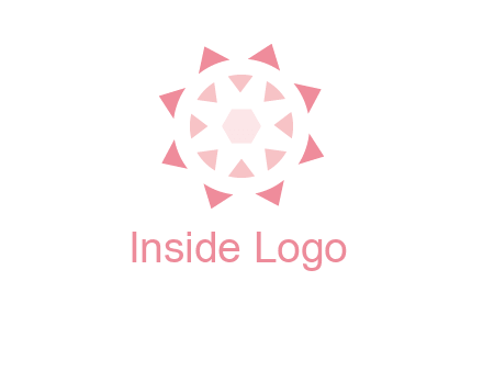 diamond in circular jewelry logo