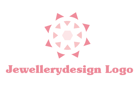 diamond in circular jewelry logo