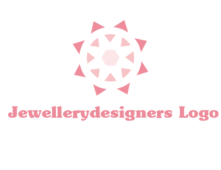 diamond in circular jewelry logo