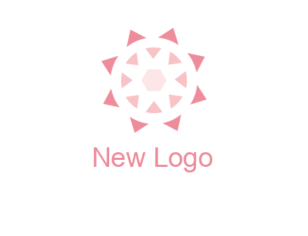 diamond in circular jewelry logo