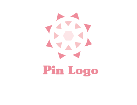 diamond in circular jewelry logo