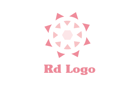 diamond in circular jewelry logo