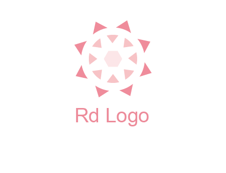 diamond in circular jewelry logo