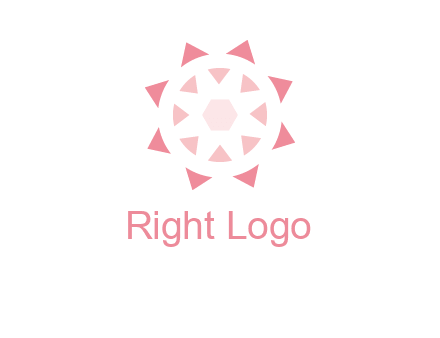 diamond in circular jewelry logo
