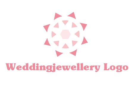 diamond in circular jewelry logo