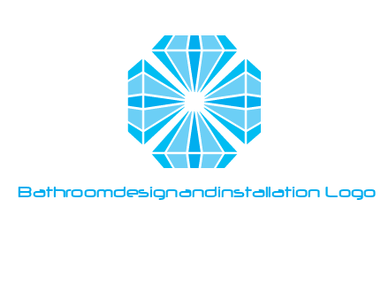diamonds in square jewelry logo